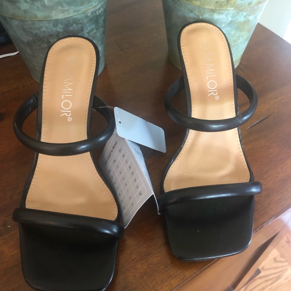 Samilor heels, new size 7